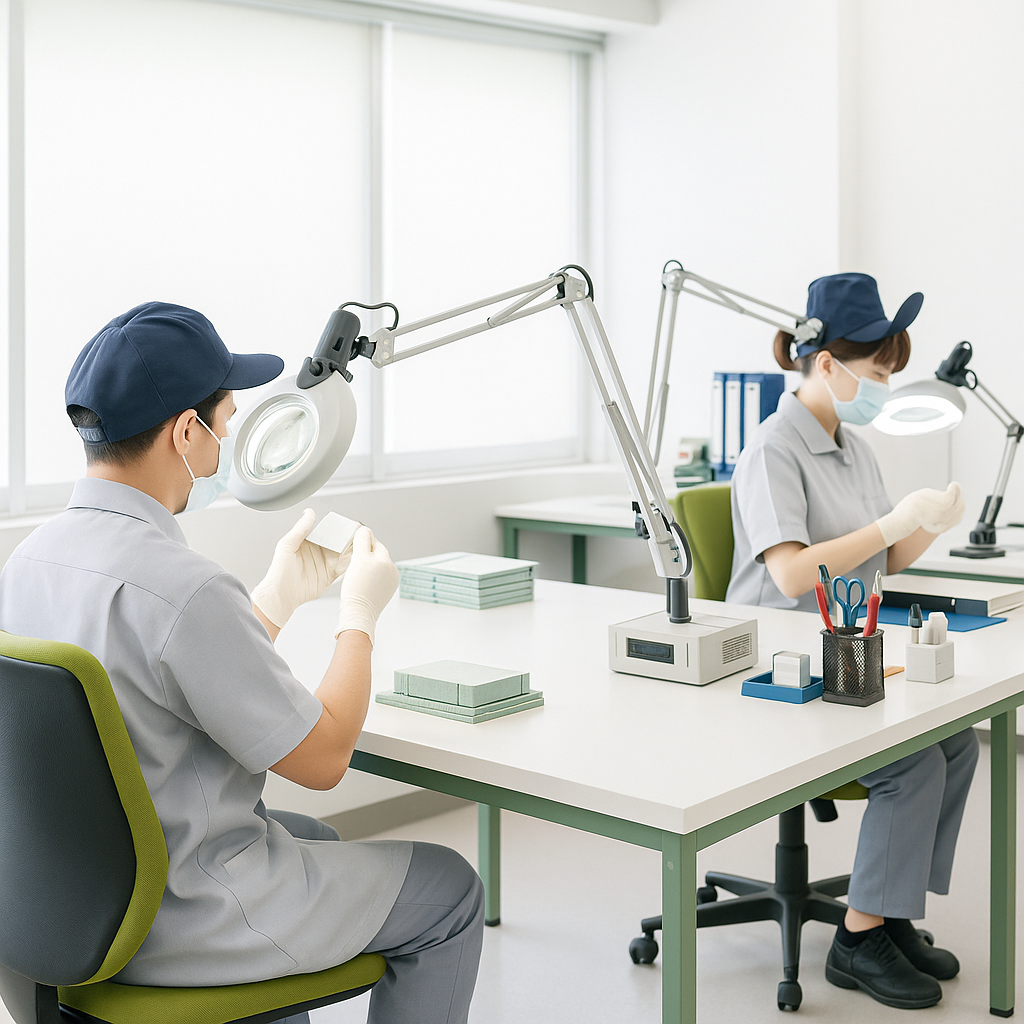 検査機器の取扱い